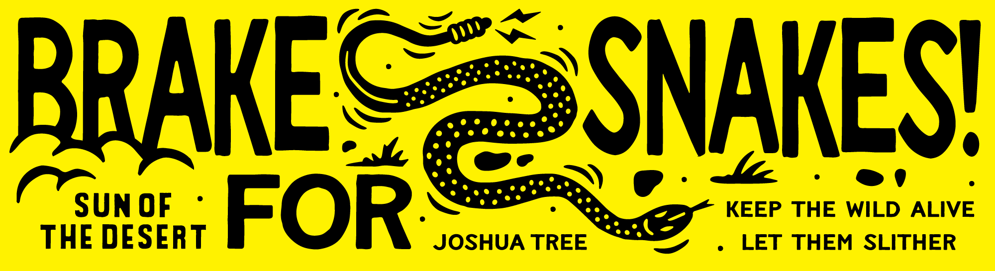 Sun of the Desert — Brake for Snakes, Joshua Tree
